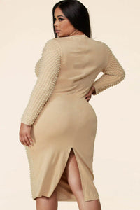 long sleeve bodycon dress dubai by Preciosa Boutique