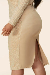 long sleeve bodycon dress dubai by Preciosa Boutique